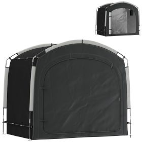 Bike Storage Shed Tent, Portable and Waterproof with 210D Oxford Fabric and Carry Bag for 3-4 Bicycles, Black (Option: Black-650x170x120 mm) Bike Storage Shed Tent, Portable and Waterproof with 210D Oxford Fabric and Carry Bag for 3-4 Bicycles, Black (Option: Black-650x170x120 mm)